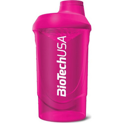 BioTech USA Shaker Wave 600ml Magenta