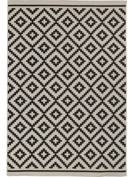 Ψάθα Flox 721W BLACK Royal Carpet - Royal Carpet 160x230