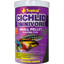 Tropical Cichlid Omnivore Small Pellets 100ml