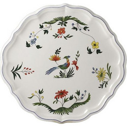 Πιατέλα Στρογγυλή Oiseaux de Paradis Faience Gien (31 cm)