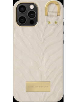 iDeal of Sweden Atelier Back Cover Ecru Zebra (iPhone 12 Pro Max)