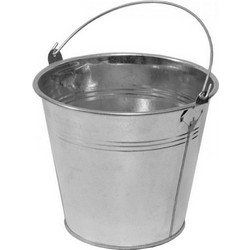 Κουβάς γαλβανιζέ 5l Cresman 22cm 0.4mm