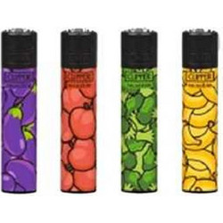 Clipper Αναπτήρας Μεγάλος - Veggie Pattern