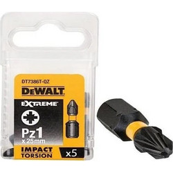 Dewalt DT7386T Μύτες Βιδώματος Pz1 X 25mm 5 Tεμάχια