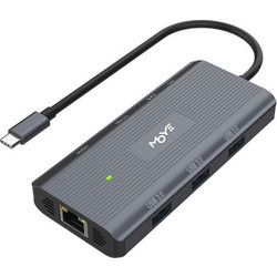Moye Core Mulitport X9 - Premium 9-in-1 USB-C Hub