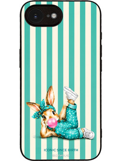 Sonique Stripe Stories Series Θήκη Iconic Λαγουδάκι (iPhone 16e / 17e)