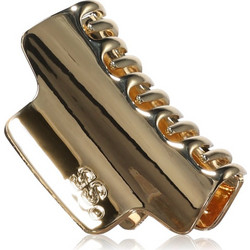 Sister's Aroma Metal Hair Clip Maxi Κλάμερ μαλλιών χρώμα Gold 1 τμχ