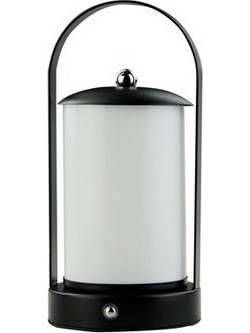 POWERTECH LED επιτραπέζιο φωτιστικό HLL-0192 με λαβή, ρυθμιζόμενο, επαναφορτιζόμενο, μαύρο