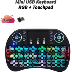 Mini usb Keyboard rgb + Touchpad