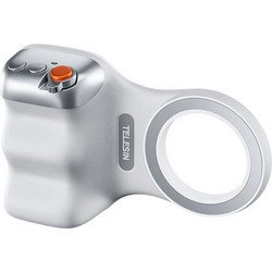 Telesin Fun Shot Magnetic Grip - Μαγνητική Βάση / Λαβή Κινητού - White (P5-MP-001WH)