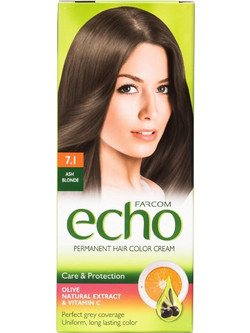 Farcom Echo 7.1 Ξανθό Σαντρέ Μόνιμη Βαφή Μαλλιών 60ml