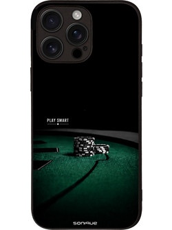 Sonique Men's Edition Θήκη με Σχέδιο «Poker» (iPhone 16 Pro Max)