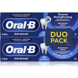Oral-B Advanced Enamel Strengthening Extra Fresh Οδοντόκρεμες 2x75ml