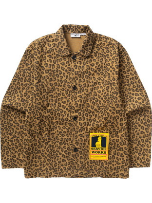 Service Works Easy Chef Ανδρικό Πουκάμισο Καφέ Leopard