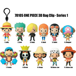 Monogram: one Piece (Series1) 3d Foam bag Clips Figures (70105)