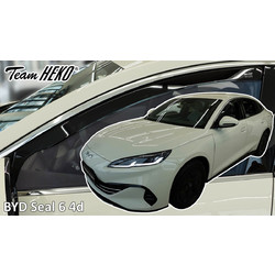 Heko - Ανεμοθραύστες για Byd Seal 6 4 Doors 2024+ Ζευγάρι Απο Εύκαμπτο Φιμέ Πλαστικό - 2 τεμ. (ΑΝΕΜ.11316)