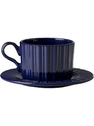 Κούπα Με Πιατάκι Μελαμίνη Magic Navy Blue Mario Luca Giusti (200 ml)