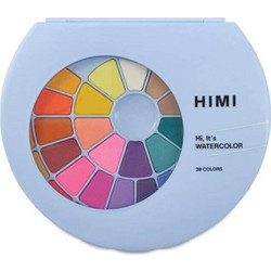 HIMI Watercolour Paint Pan Σετ 38 Χρωμάτων Blue Case