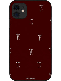 Sonique Diva Series Θήκη με Σχέδιο «Φιογκάκια» (iPhone 11)