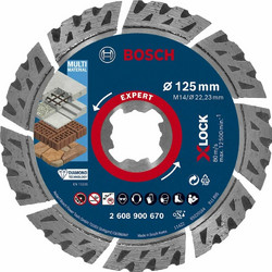 Bosch Δίσκος Κοπής Δομικών Υλικών 125mm 2608900670