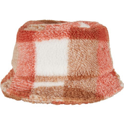 Flexfit Sherpa Check Bucket Καπέλο Whitesand / Toffee