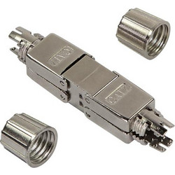 Field assembly cable connector, Cat.7, shielded, slim type