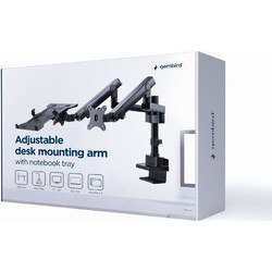 Gembird MA-DA3-02 Monitor Mount / Stand 81.3 cm (32") Desk Black