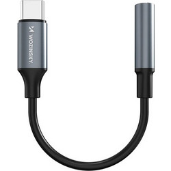 Wozinsky WACM-01 USB-C to 3.5mm Mini Jack Adapter Black