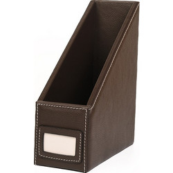 Δερμάτινο Κουτί Αρχειοθέτησης Καφέ 28x11x31,5 από Γνήσιο Δέρμα 15BRW05 - 1505-04
