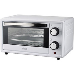 Muhler MN-1009 White Ηλεκτρικό Φουρνάκι 10lt χωρίς Εστίες