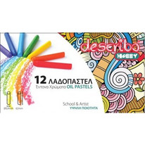 ΛΑΔΟΠΑΣΤΕΛ 12 ΧΡΩΜΑΤΩΝ 62 Χ 9ΜΜ DESCRIBO
