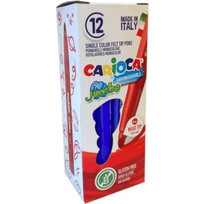 ΜΑΡΚΑΔΟΡΟΙ CARIOCA JUMBO/12 40130 ΜΟΝΟΧΡΩΜΟΙ 02 BLUE