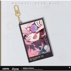 Honkai: Star Rail Countdown Departure Series Acrylic Keychain March 7th Glitter 9 cm