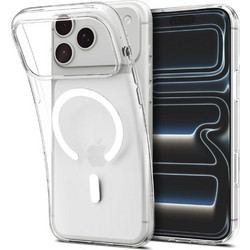 Spigen Liquid Crystal MagFit Θήκη iPhone 18 Pro / 17 Pro Clear/White (ACS12180)