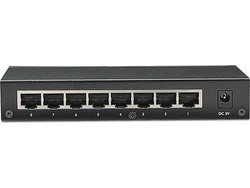 Intellinet 530347 Unmanaged L2 Switch με 8 Θύρες Ethernet 1Gbps