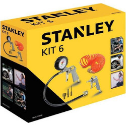 Stanley 9045717STN - Κιτ Εργαλείων Αέρος Με Αξεσουάρ 6 Τεμαχίων