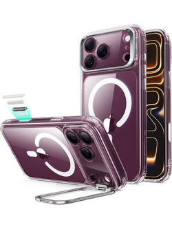 ESR Classic Hybrid Kickstand MagSafe Case Clear (iPhone 17 Pro Max)