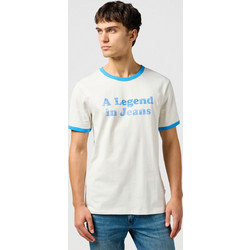 Wrangler Ανδρικό Ringer T-Shirt 112362795 - Vintage White