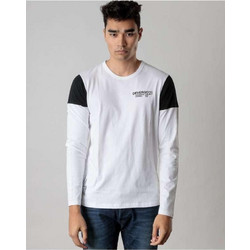 Devergo Men's L/S T-Shirt 4005 - White