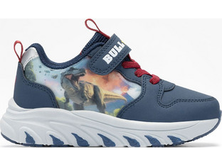 Bull Boys Dinorex Παιδικά Sneakers με Φωτάκια Μπλε DNAA5289-BL01
