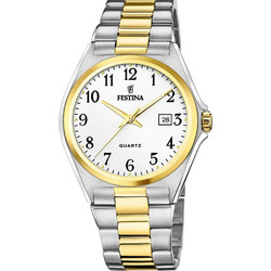 Festina Ανδρικό Ρολόι με Χρυσό Μεταλλικό Μπρασελέ F20554/1