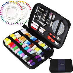 Sewing kit and accessories 130pcs (16.8x10.8x2.4cm)