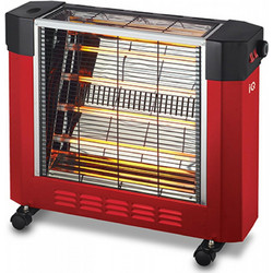 IQ HT-1477 Red Σόμπα Χαλαζία 2400W με Θερμοστάτη