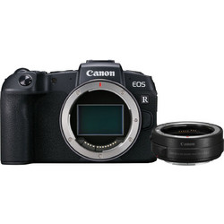 Canon Mirrorless Φωτογραφική Μηχανή EOS RP Full Frame Body + EF-EOS R Adapter Black
