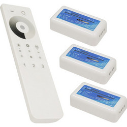 Ασύρματο LED Dimmer με Χειριστήριο Αφής 2.4G RF για Τρία Groups 12v (432w) - 24v (864w) DC GloboStar 04238