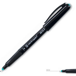 Centropen μαρκαδόρος ανεξίτηλος για cd μαύρο 0,6mm