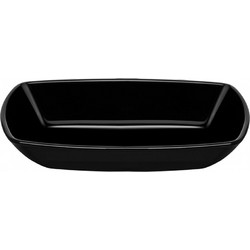 Glass Bowl Set (2 Pieces) PB-54663-S Black 12x8.5x3 cm