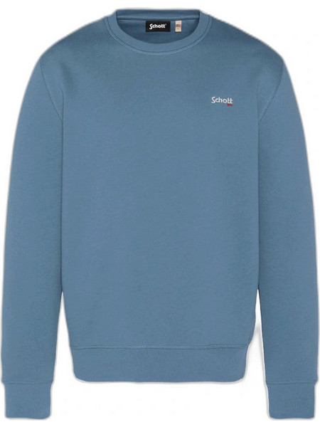 Schott Swcasual1 Ανδρικό Φούτερ Steel Blue SWCASUAL1-STEEL
