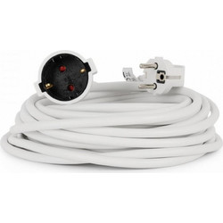 Μπαλαντέζα καλώδιο 3x1.5mm Jager - 10m - Λευκό J_AV-978222