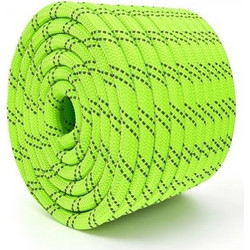 Σχοινί VEVOR Double Braided Polyester 12,7 mm x 36 m Arborist Rigging Rope, για Δενδροκομία, Βαρέως Τύπου 11 Κλώνων, 1678 kg Υψηλή Αντοχή Θραύσης, Εξωτερική Αναρρίχηση, Ρυμούλκηση, Κούνια, Τράβηγμα, Π